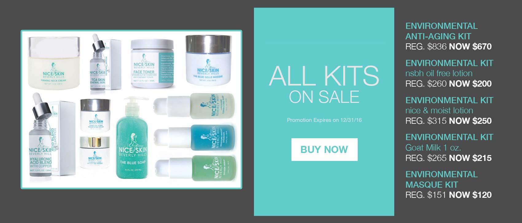 Skin Care Kits on Sale Now!!! Nice Skin Beverly Hills